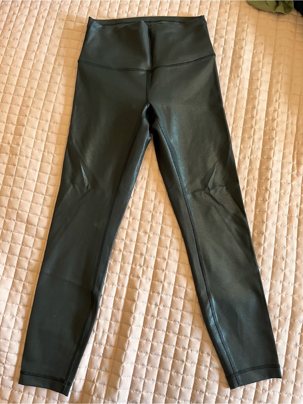Lululemon Wunder Train High-Rise 25” Right - Radiate Foil Black - sz 6